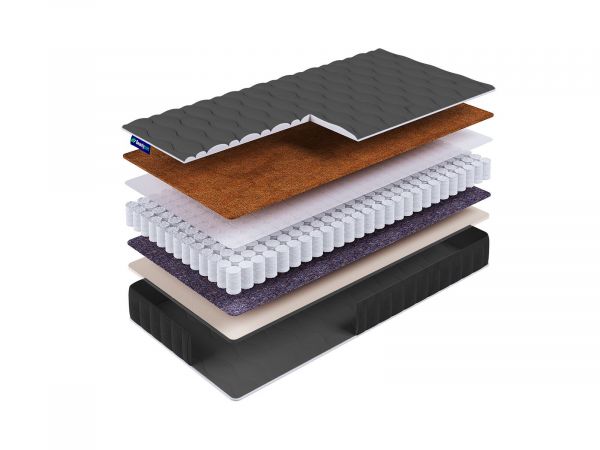 Детский матрас BeautySon Baby Roll Foam Cocos S600 LUX (Бэйби&nbsp;Ролл&nbsp;Фоам&nbsp;Кокос&nbsp;S600&nbsp;ЛЮКС)
